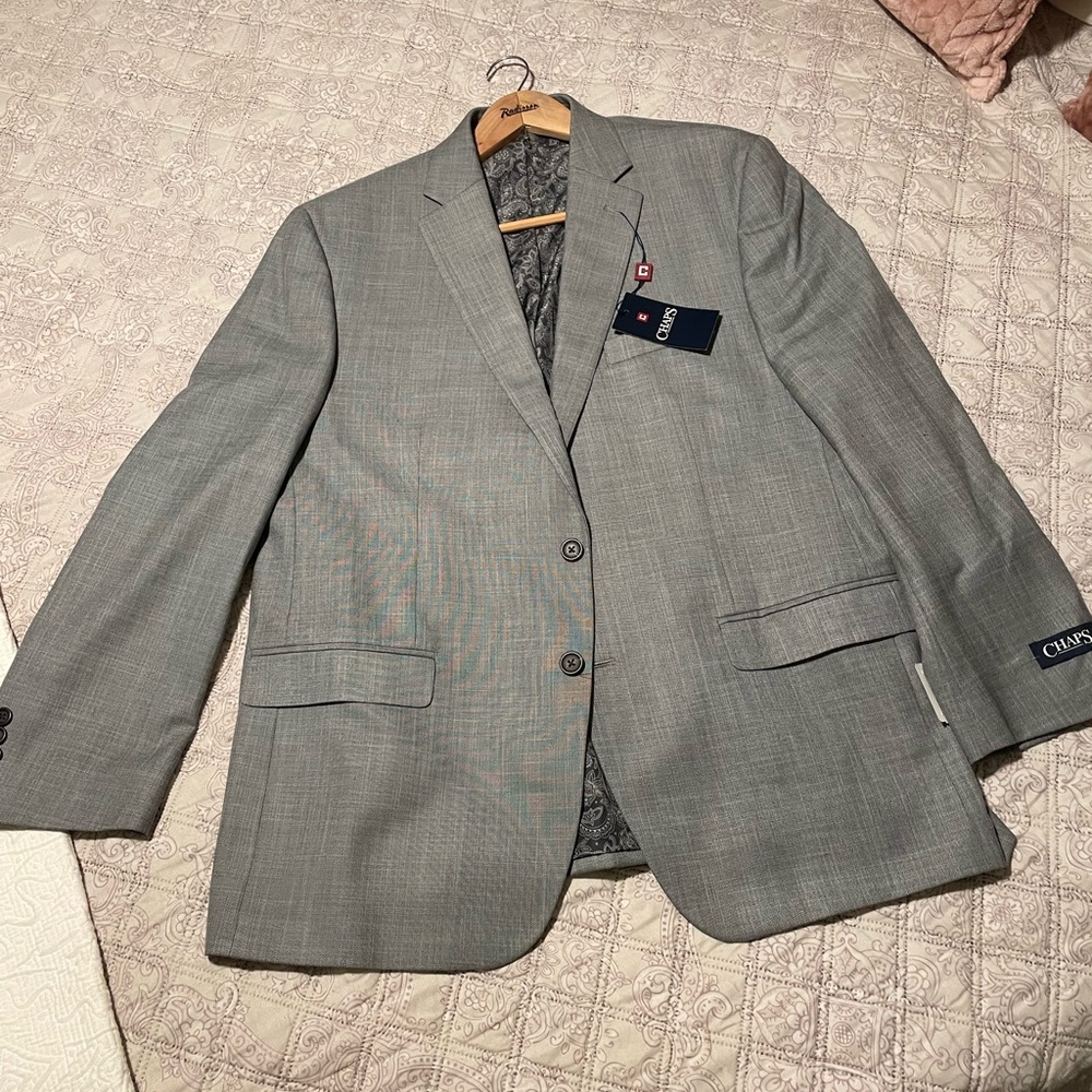CHAPS MENS Dress coat/suit coat 44 REG NWT